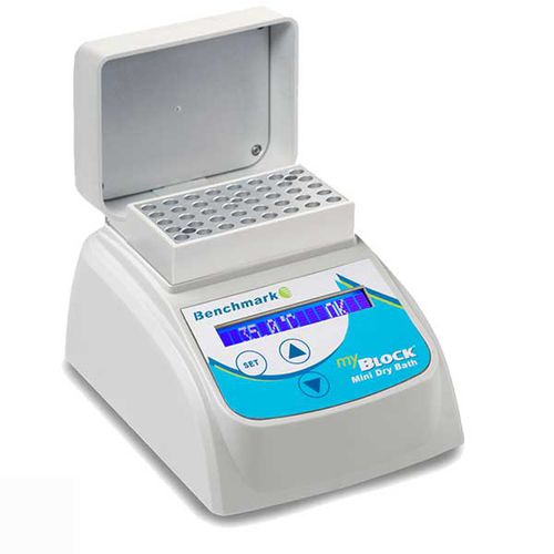 Scaldaprovette per provette da laboratorio - MYBLOCK™ HL - BENCHMARK SCIENTIFIC - digitale / compatto / con coperchio riscaldante