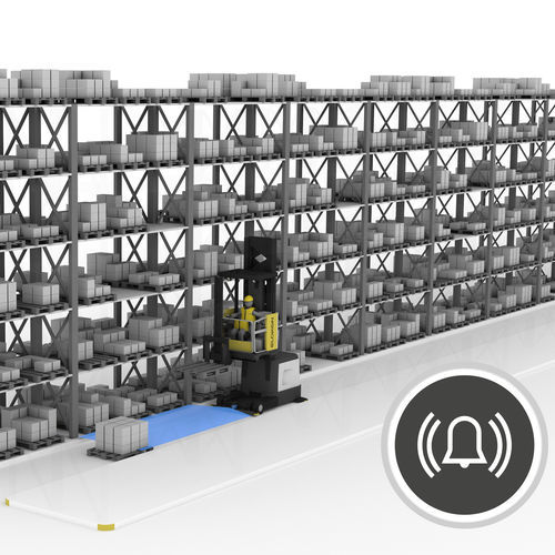 Sistema di sicurezza anticollisione - ELOassist - ELOKON GmbH - per carrello elevatore / per magazzino / per area a visibilità ridotta