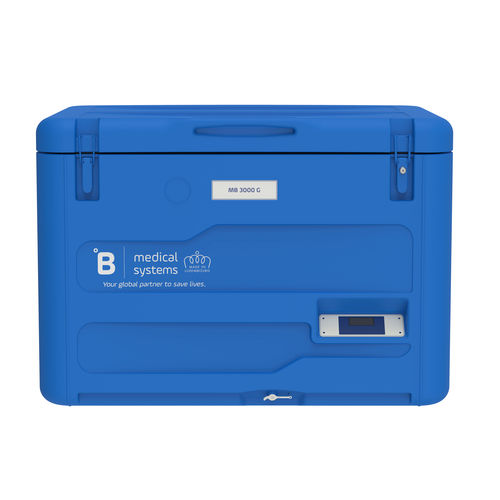 Frigorifero per emoteca - MB3000G - B Medical Systems - orizzontale / a tenuta stagna