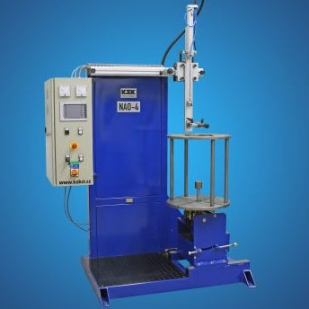Macchina portatile di saldatura MIG-MAG - NAO 4-2 - KSK - 4 assi / controllata da PLC / con bloccaggio pneumatico