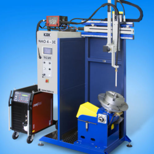 Macchina portatile di saldatura MIG-MAG - NAO 4-3 - KSK - 5 assi / controllata da PLC