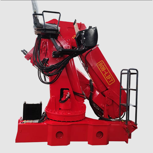Gru montata su camion - SQ12ZA4 - BOB-LIFT - articolata / per cantiere / per subappalto