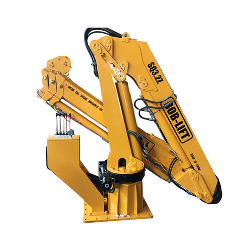 Gru su chiatta - SQ3.2ZA3T - BOB-LIFT - articolata / per applicazioni marine / di sollevamento