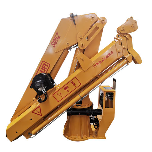 Gru su chiatta - SQ5ZA3T - BOB-LIFT - articolata / per applicazioni marine / per applicazioni pesanti