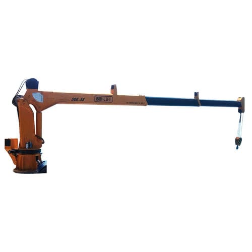 Gru su chiatta - SQ6.3SA3T - BOB-LIFT - telescopica / per applicazioni marine / di scarico