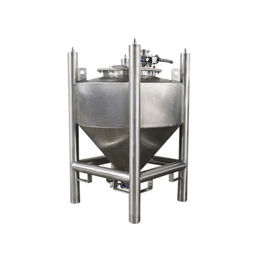 Silo a fondo conico - Gaofu - di depolverazione / di polvere / per prodotti sfusi