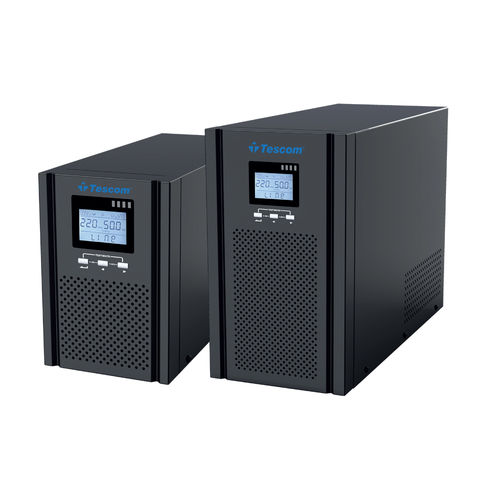 UPS on-line - TEOS+ 100 - Tescom - AC / con display LCD / Mode Eco
