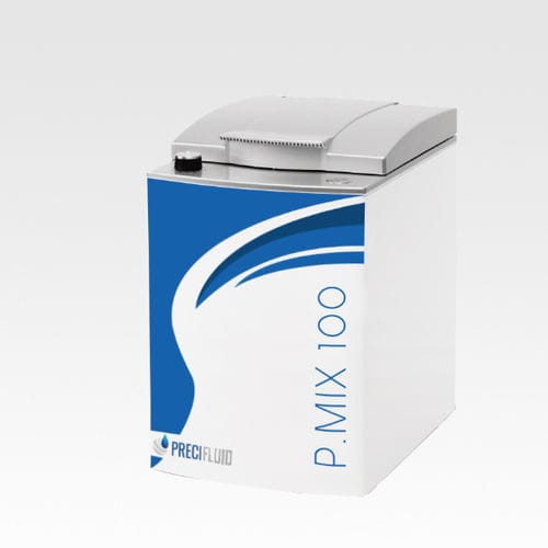 Miscelatore planetario - P.MIX 100 - PreciFluid - batch / per liquidi / liquido/solido