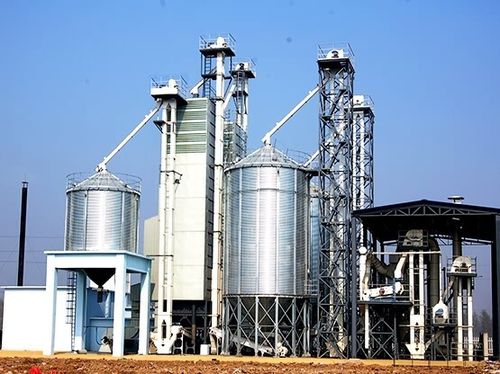 Serbatoio a tramoggia - TCZK series - Henan SRON SILO ENGINEERING Co., Ltd - di stoccaggio / per cereali / in acciaio galvanizzato