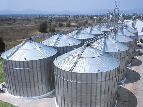 Serbatoio di stoccaggio - Henan SRON SILO ENGINEERING Co., Ltd - di pulizia / di carica / per essiccazione