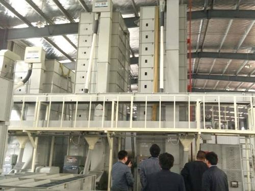 Essiccatoio per sementi ad aria calda - SM series - Henan SRON SILO ENGINEERING Co., Ltd - per grano / di mais / in acciaio inossidabile