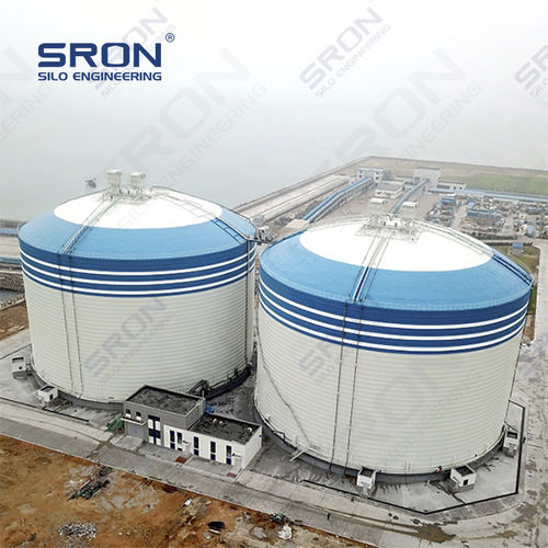 Silo per cemento - Henan SRON SILO ENGINEERING Co., Ltd - per polveri / per prodotti sfusi / per prodotti chimici