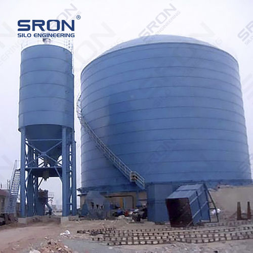 Silo bullonato - Henan SRON SILO ENGINEERING Co., Ltd - saldato / a fondo piatto / a fondo inclinato