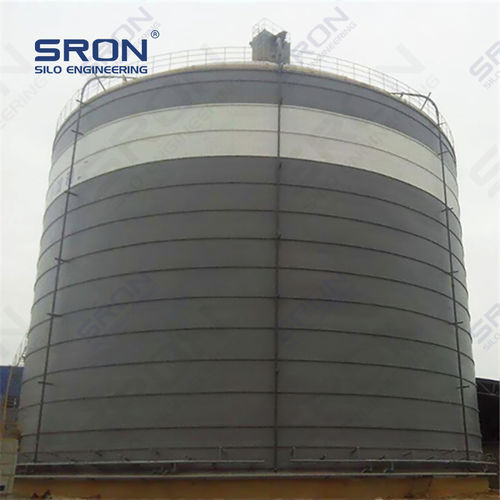 Silo flessibile - Henan SRON SILO ENGINEERING Co., Ltd - bullonato / saldato / a fondo piatto