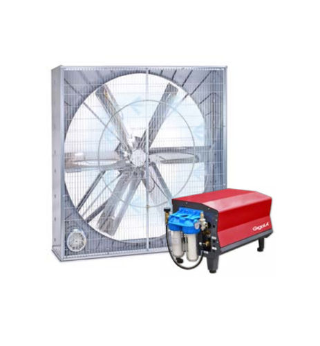 Sistema di nebulizzazione commerciale - HP 14O - 51’’ - GIGOLA & RICCARDI S.P.A. - industriale