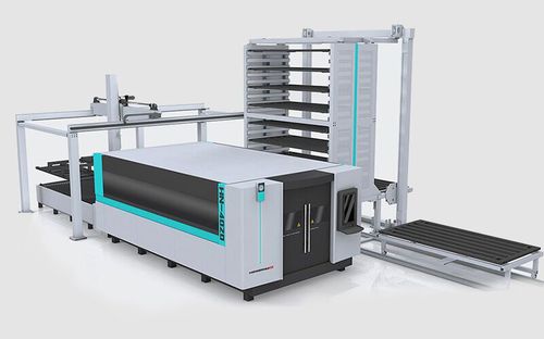 Sistema di carico e scarico per applicazioni di taglio - HN-Automation - Jinan hongniu mechanical equipment Co., Ltd - automatico