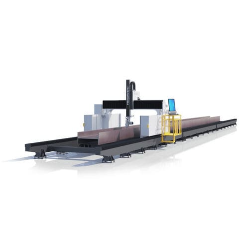 Macchina da taglio laser a fibra - Jinan hongniu mechanical equipment Co., Ltd - per acciaio / per lamiere / per tubi