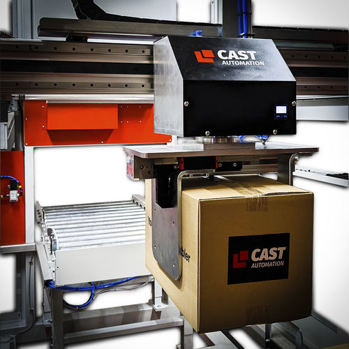 Pallettizzatore e depallettizzatore robotizzato - CUBE 1000 - CAST AUTOMATION SL - per pallet / per bottiglie / per contenitori in vetro
