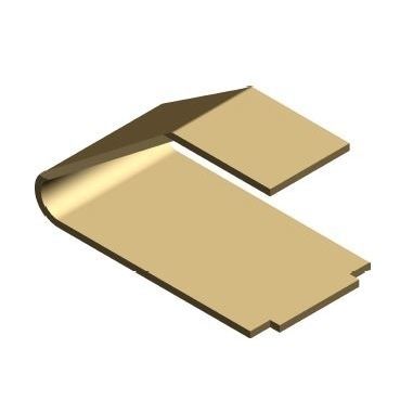 Contatto elettrico piatto - 1-07-001-010-1 - YAN SHIN PRECISE CO.,LTD - sbalzato / a molla / in rame