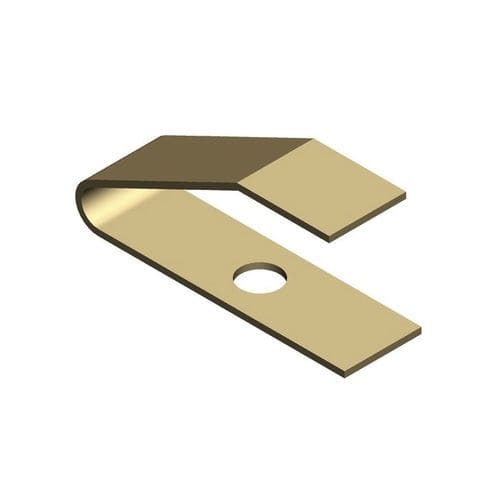 Contatto elettrico piatto - 1-02-002-001-1 - YAN SHIN PRECISE CO.,LTD - sbalzato / a molla / in rame