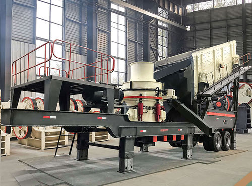 Impianto di frantumazione a cono - SMC series - Henan Baichy Machinery Equipment Co., Ltd - mobile / primario / secondario