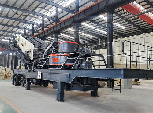 Gruppo di frantumazione e setacciatura a percussione ad asse verticale - PP series - Henan Baichy Machinery Equipment Co., Ltd - mobile / per la produzione di sabbia / per il settore terziario