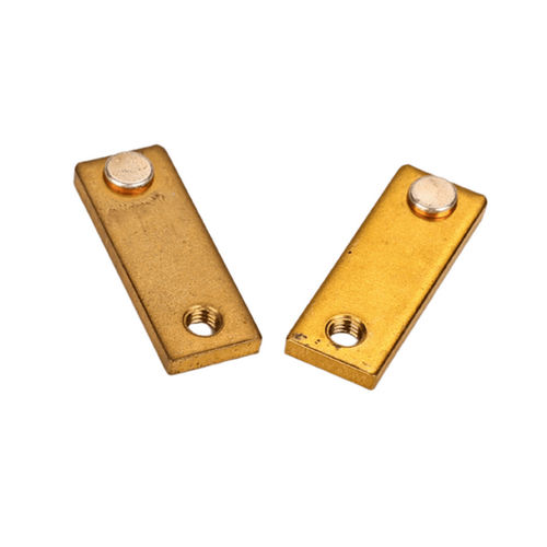 Contatto elettrico a saldare - HLC METAL PARTS LTD - sbalzato / in ottone / in lega d’argento