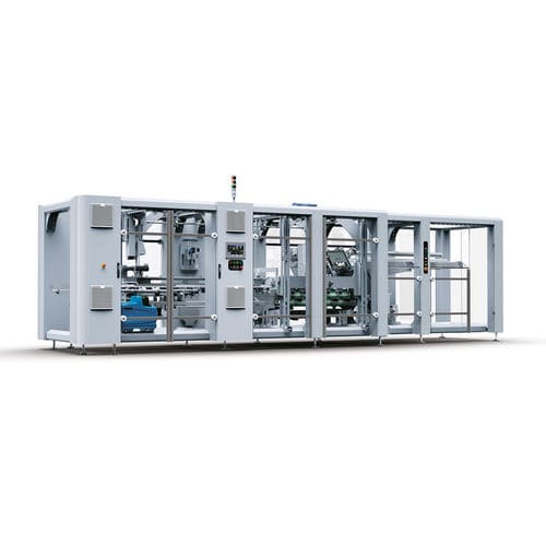 Sleeveratrice automatica - MP series - Cama Group - per bidoni / per bicchieri / per pacchi di bottiglie