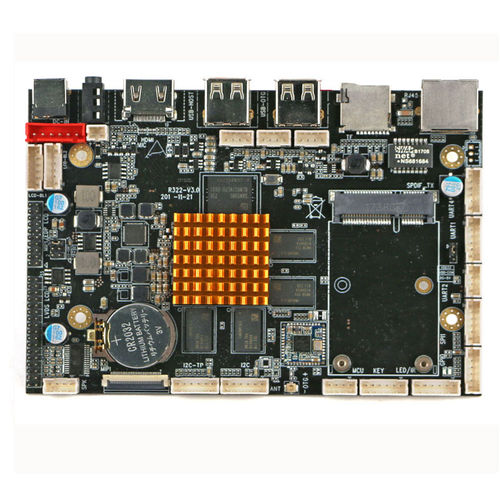 Scheda madre mini-ITX - HM-RK322 - Highton Electronics Co.,Ltd - Quad Core / Rockchip RK3288 SoC / AMD
