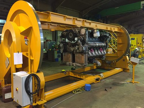 Rivoltatrice ribaltatrice di carica - Nordgreif GmbH - manuale / idraulica