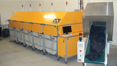 Separatore per prodotto sfuso - Vav Technology - per pezzi lavorati / a tamburo / automatico