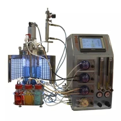 Fotobioreattore per batch - PBR-5.4 - Biotehniskais centrs - da laboratorio / in vetro / in acciaio inossidabile