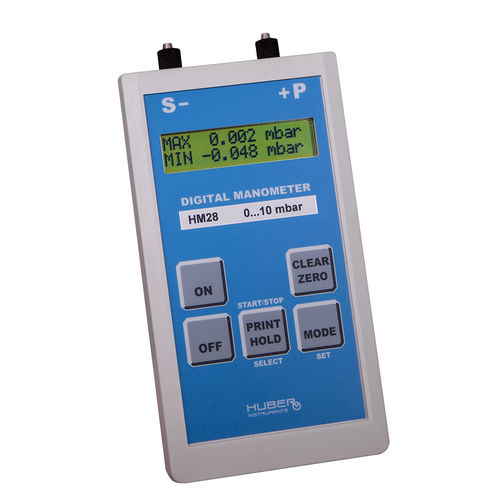 Manometro differenziale - HM28 - Huber Instrumente - assoluto / relativo / a LED