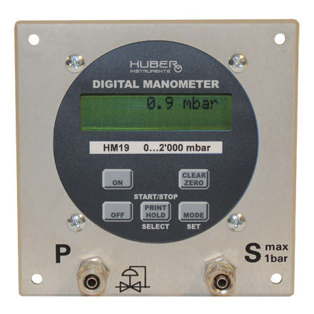 Micromanometro differenziale - HM19 - Huber Instrumente - analogico