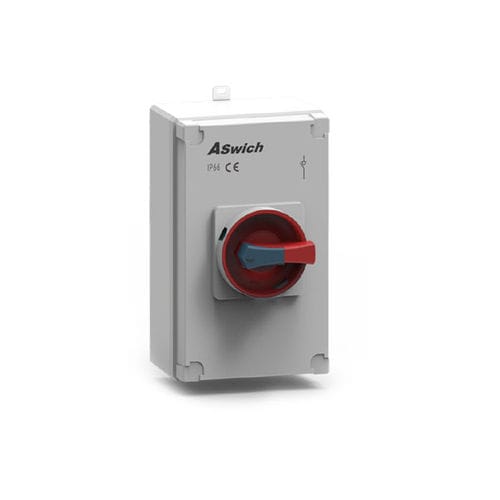 Scatola rettangolare - EDS1EL/S32  - Aswich Electrical Co., Ltd - in alluminio / per interruttore / di distribuzione