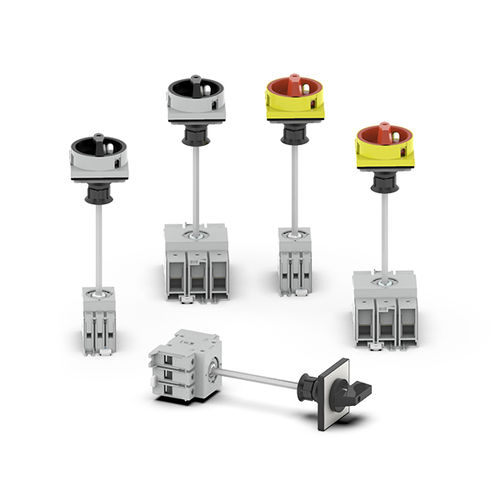 Sezionatore rotativo - JHAS80-DC  - Aswich Electrical Co., Ltd - 4 poli / su guida DIN / industriale