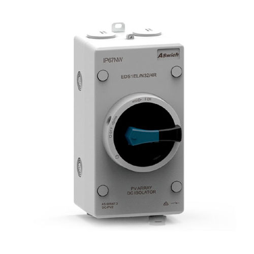 Scatola per interruttore-sezionatore - EDS1 series  - Aswich Electrical Co., Ltd - da incasso / rettangolare / in alluminio