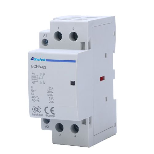 Contattore AC - Aswich Electrical Co., Ltd - unipolare / modulare / normalmente chiusa