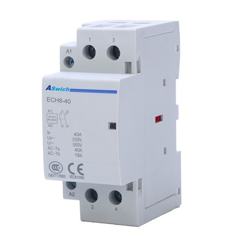 Contattore AC - Aswich Electrical Co., Ltd - DC / su guida DIN / compatto
