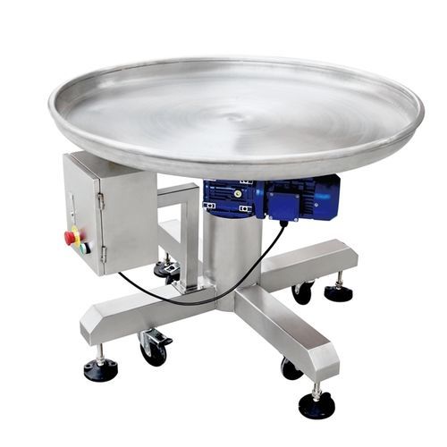 Tavola rotante elettrica - JW-D4 - Guangdong Kenwei Intellectualized Machinery Co.,Ltd. - per linea di imballaggio / su misura