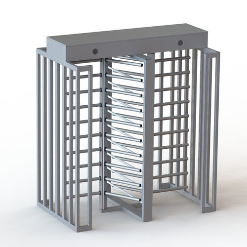 Cancello girevole - WR-332-D - Winser Tech - a comando elettrico / per controllo accessi / in acciaio inossidabile