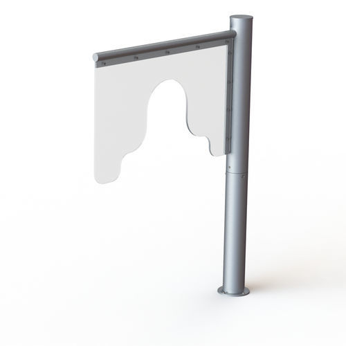 Cancello battente - WR-254  - Winser Tech - manuale / in Plexiglas® / in acciaio inossidabile