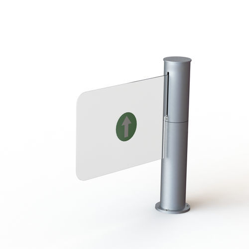 Varco motorizzato per controllo accessi - WR-312-C - Winser Tech - in acciaio inossidabile / in vetro