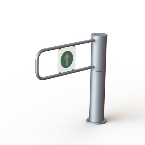 Varco motorizzato per controllo accessi - WR-312-B  - Winser Tech - in acciaio inossidabile / in vetro