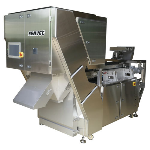 Smistatore per l'industria agroalimentare - UDW - HATTORI SEISAKUSHO CO.,LTD. - ottico / per colori / per verdura