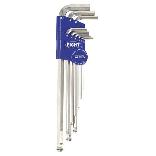 Chiave a brugola a L - BCT-S9 - Eight Tool - a testa esagonale / kit / a testa conica