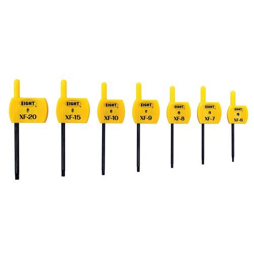 Torx a bandiera - XF series - Eight Tool - modello dritto