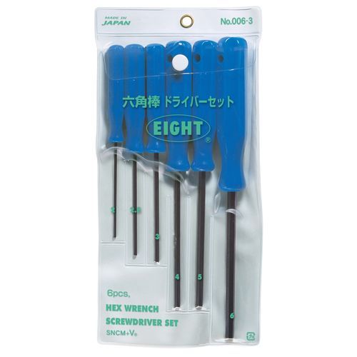 Cacciavite di precisione - 006-S3 - Eight Tool - esagonale / di alta precisione / in acciaio