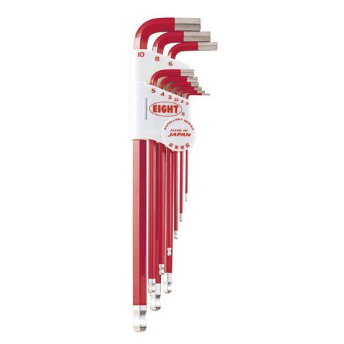 Chiave a brugola a L - TLC-S9NRE - Eight Tool - a testa esagonale / kit / a testa conica