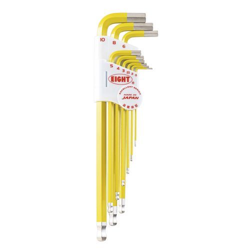Chiave a brugola a L - TLC-S9NYE - Eight Tool - a testa esagonale / kit / a testa conica
